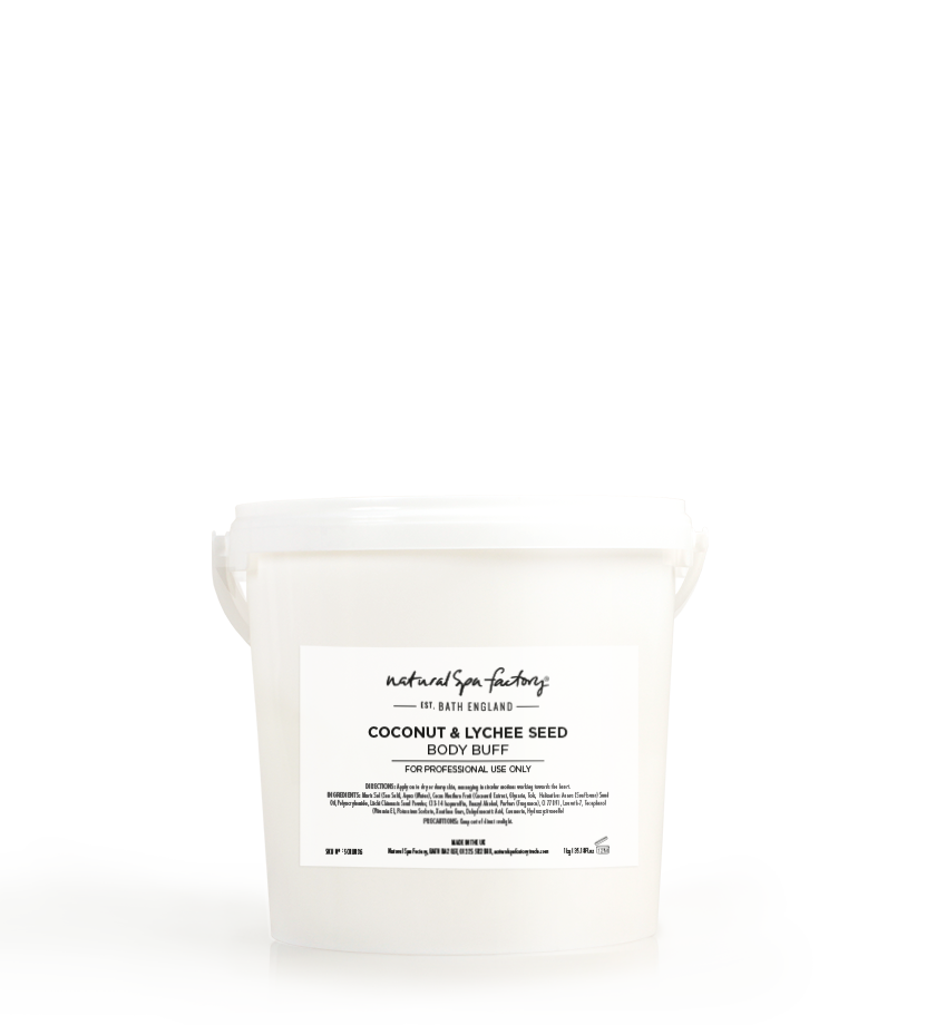 Coconut Lychee Body Buff Natural Spa Factory Trade
